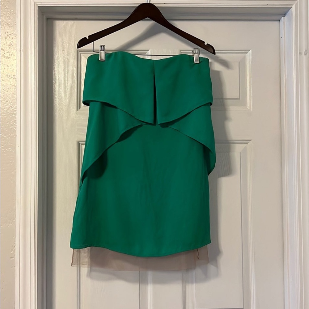 BCBG green dress